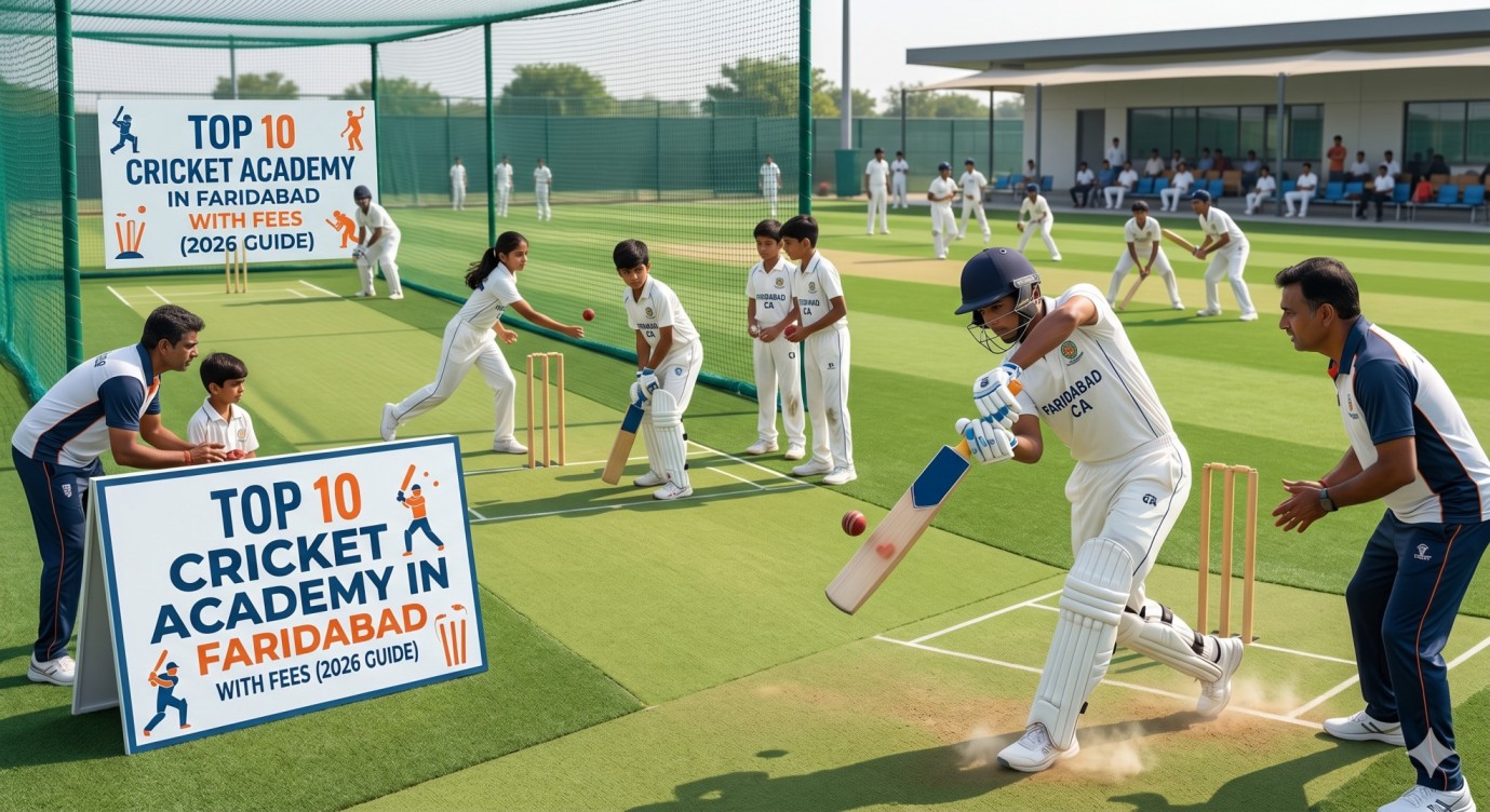 Top 10 Cricket Academies in Faridabad